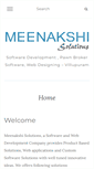 Mobile Screenshot of meenakshisolutions.com